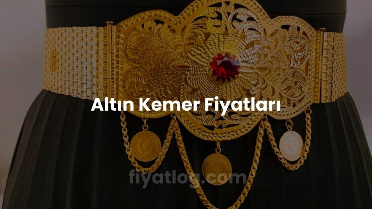 Altın Kemer Fiyatları